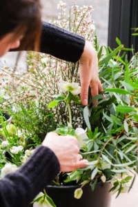 Mariage Printanier Ck traiteur chateau du deffray Labo sauvage fleuriste