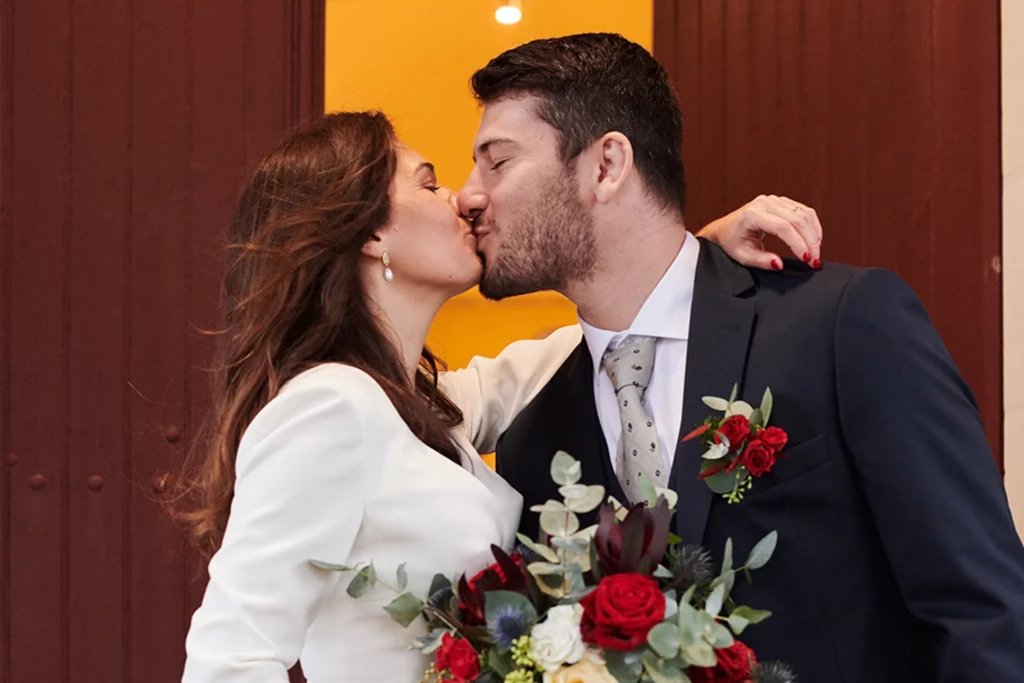 Mariage hivernal noël Labo Sauvage fleuriste mariage Nantes Témoignage Avis
