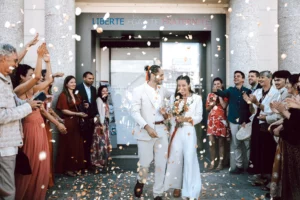 Mariage festif Fleuriste Atelier labosauvage