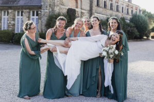 Labo sauvage Fleuriste mariage Casson Nantes mariage réception demoiselle d'honneur