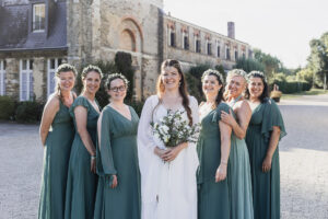 Labo sauvage Fleuriste mariage Casson Nantes mariage réception demoiselle d'honneur