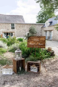 Mariage Domaine du Chalonge Fleuriste Atelier labosauvage