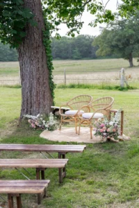 Mariage Domaine du Chalonge Fleuriste Atelier labosauvage