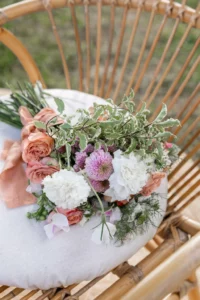 Mariage Domaine du Chalonge Fleuriste Atelier labosauvage