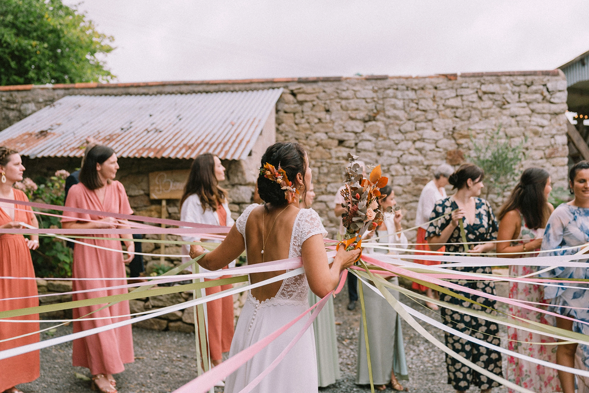 Labo sauvage Fleuriste mariage Casson Nantes mariage