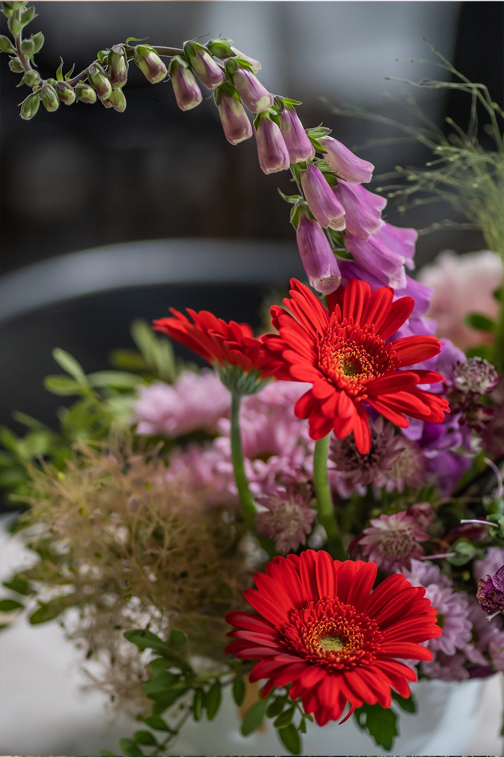 Atelier Labo Sauvage fleuriste mariage fleurs fraiche Nantes Nort-sur-Erdre Casson Mariage simplicité teintes bordeaux