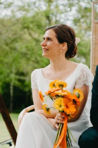 Atelier Labo Sauvage fleuriste mariage fleurs fraiche Nantes Nort-sur-Erdre Casson Mariage coloré pep's