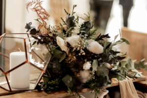 Atelier Labo Sauvage fleuriste mariage fleurs sechées Nantes Nort-sur-Erdre Casson Mariage Hivernal 2024