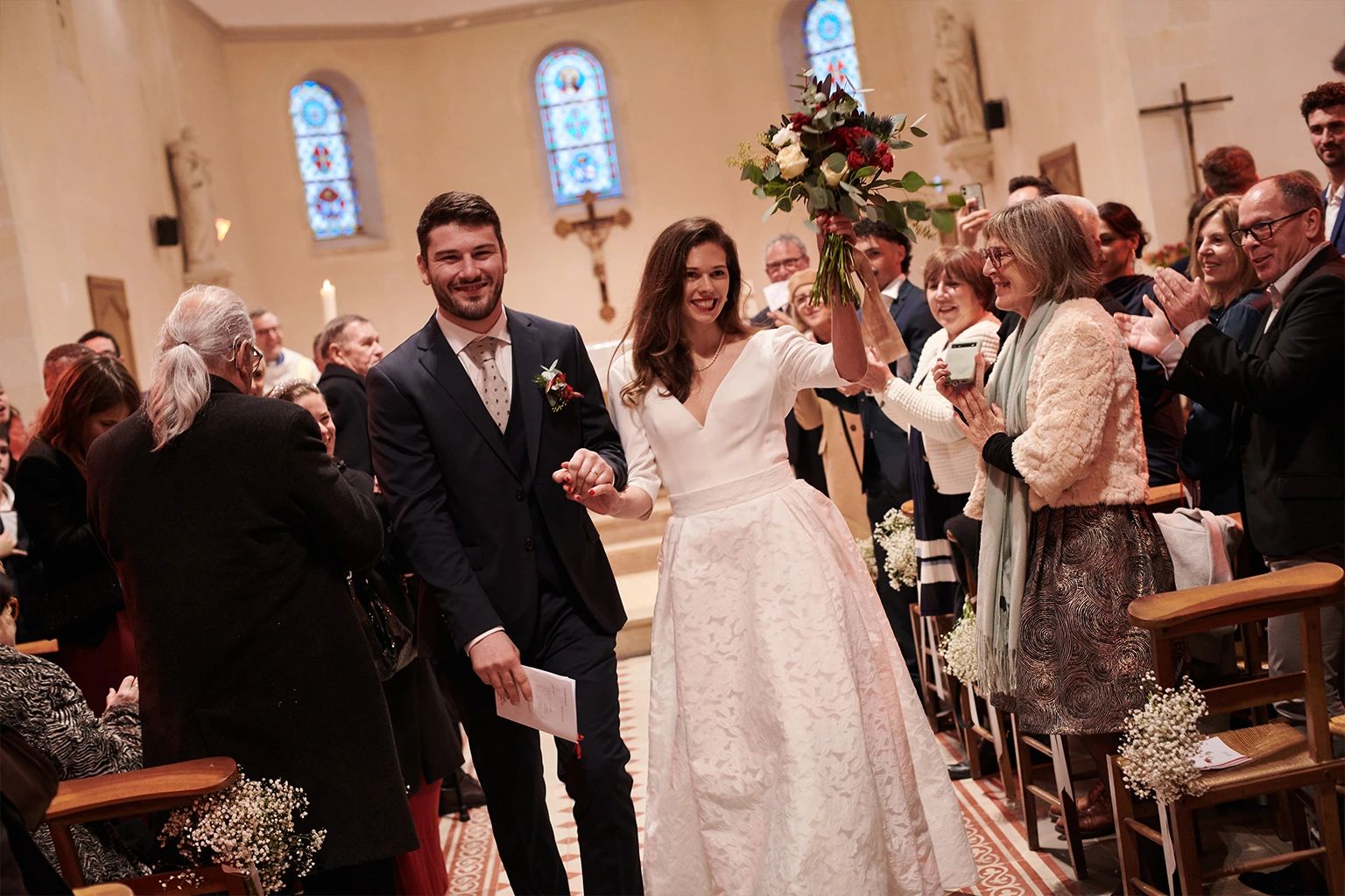 Labo sauvage Fleuriste mariage Casson Nantes mariage noël Chaleureux