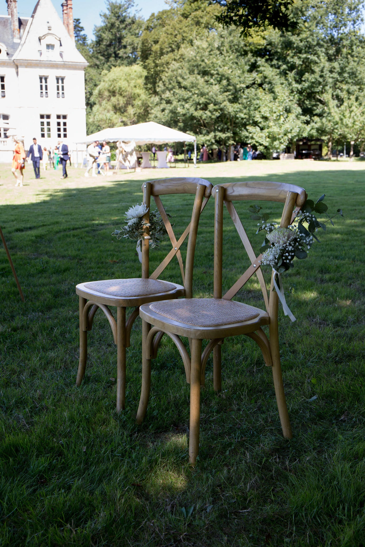 Labo Sauvage fleuriste mariage nantes casson mariage romantique Château le Bois rignou